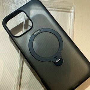 Sleek Black Magnetic Phone Case